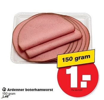 Aanbiedingen Ardenner boterhamworst - Huismerk - Hoogvliet - Geldig van 23/07/2014 tot 29/07/2014 bij Hoogvliet