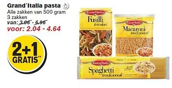 Aanbiedingen Grand´italia pasta - Grand Italia - Geldig van 23/07/2014 tot 29/07/2014 bij Hoogvliet