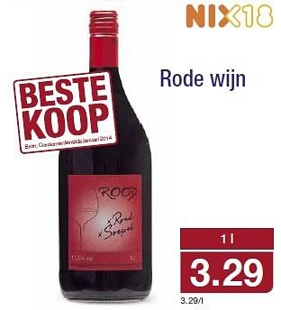 Aanbiedingen Rode wijn - Rode wijnen - Geldig van 23/07/2014 tot 29/07/2014 bij Aldi