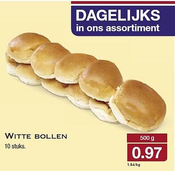 Aanbiedingen Witte bollen - Huismerk - Aldi - Geldig van 23/07/2014 tot 29/07/2014 bij Aldi