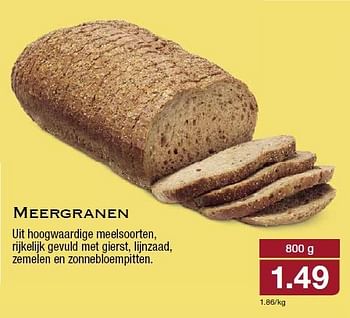 Aanbiedingen Meergranen uit hoogwaardige meelsoorten - Huismerk - Aldi - Geldig van 23/07/2014 tot 29/07/2014 bij Aldi