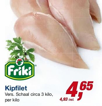 Aanbiedingen Kipfilet vers. schaal circa 3 kilo, per kilo - Huismerk - Makro - Geldig van 23/07/2014 tot 05/08/2014 bij Makro