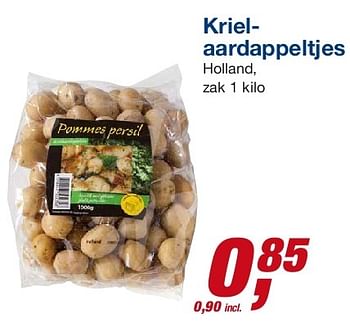 Aanbiedingen Krielaardappeltjes - Huismerk - Makro - Geldig van 23/07/2014 tot 05/08/2014 bij Makro
