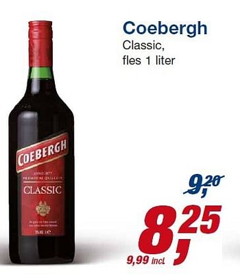 Aanbiedingen Coebergh classic - Coebergh - Geldig van 23/07/2014 tot 05/08/2014 bij Makro