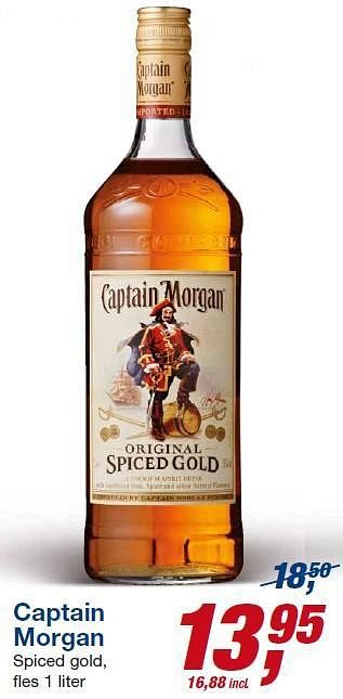 Aanbiedingen Captain morgan - Captain Morgan - Geldig van 23/07/2014 tot 05/08/2014 bij Makro