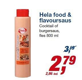 Aanbiedingen Hela food + flavoursaus - Hela - Geldig van 23/07/2014 tot 05/08/2014 bij Makro