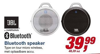 Aanbiedingen Ubl bluetooth speaker on tour micro wireless - UBL - Geldig van 23/07/2014 tot 05/08/2014 bij Makro