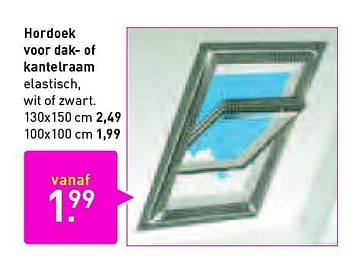 Aanbiedingen Hordoek voor dak- of kantelraam - Huismerk - Xenos - Geldig van 27/07/2014 tot 09/08/2014 bij Xenos