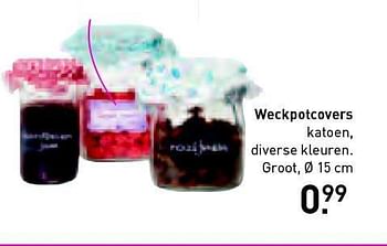 Aanbiedingen Weckpotcovers - Huismerk - Xenos - Geldig van 27/07/2014 tot 09/08/2014 bij Xenos