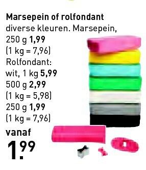 Aanbiedingen Marsepein of rolfondant - Huismerk - Xenos - Geldig van 27/07/2014 tot 09/08/2014 bij Xenos