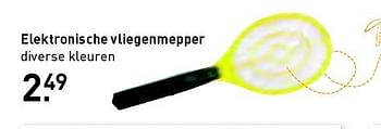 Aanbiedingen Elektronische vliegenmepper - Huismerk - Xenos - Geldig van 27/07/2014 tot 09/08/2014 bij Xenos