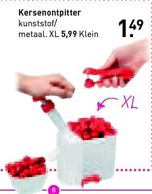 Aanbiedingen Kersenontpitter - Huismerk - Xenos - Geldig van 27/07/2014 tot 09/08/2014 bij Xenos