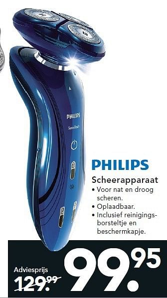 Aanbiedingen Philips scheerapparaat - Philips - Geldig van 28/07/2014 tot 06/08/2014 bij Blokker
