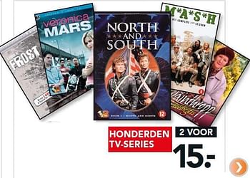 Aanbiedingen Honderden tv-series - Huismerk - Blokker - Geldig van 28/07/2014 tot 06/08/2014 bij Blokker