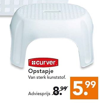 Aanbiedingen Opstapje - Curver - Geldig van 28/07/2014 tot 06/08/2014 bij Blokker