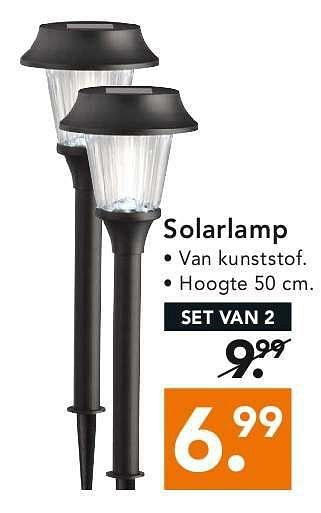 Aanbiedingen Solarlamp - Huismerk - Blokker - Geldig van 28/07/2014 tot 06/08/2014 bij Blokker