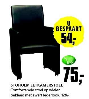 Aanbiedingen Stoholm eetkamerstoel - Huismerk - Jysk - Geldig van 28/07/2014 tot 10/08/2014 bij Jysk