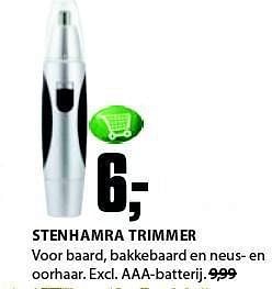 Aanbiedingen Stenhamra trimmer - Huismerk - Jysk - Geldig van 28/07/2014 tot 10/08/2014 bij Jysk
