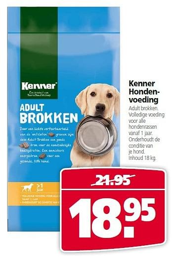 Aanbiedingen Kenner hondenvoeding - Kenner - Geldig van 28/07/2014 tot 10/08/2014 bij Boerenbond