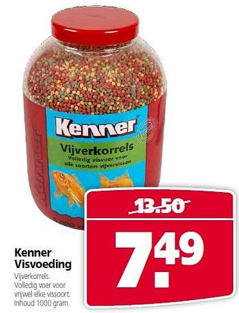 Aanbiedingen Kenner visvoeding - Kenner - Geldig van 28/07/2014 tot 10/08/2014 bij Boerenbond