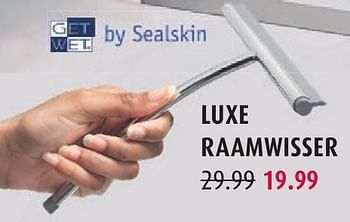 Aanbiedingen Luxe raamwisser - GetWet - Geldig van 28/07/2014 tot 10/08/2014 bij Hubo