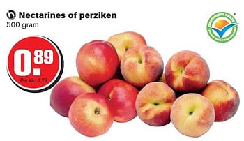 Aanbiedingen Nectarines of perziken - Huismerk - Hoogvliet - Geldig van 30/07/2014 tot 05/08/2014 bij Hoogvliet