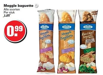Aanbiedingen Meggle baguette - Meggle - Geldig van 30/07/2014 tot 05/08/2014 bij Hoogvliet