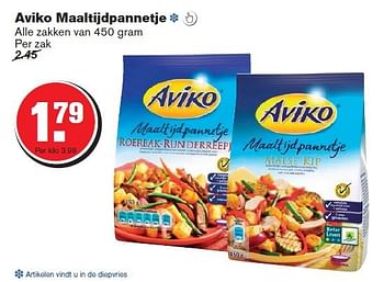 Aanbiedingen Aviko maaltijdpannetje - Aviko - Geldig van 30/07/2014 tot 05/08/2014 bij Hoogvliet