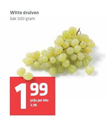 Aanbiedingen Witte druiven - Huismerk - Spar  - Geldig van 31/07/2014 tot 06/08/2014 bij Spar