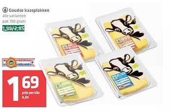 Aanbiedingen Goudse kaasplakken - Spar - Geldig van 31/07/2014 tot 06/08/2014 bij Spar
