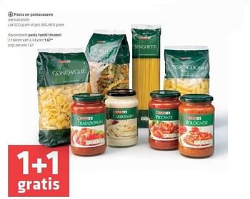 Aanbiedingen Pasta en pastasauzen - Spar - Geldig van 31/07/2014 tot 06/08/2014 bij Spar