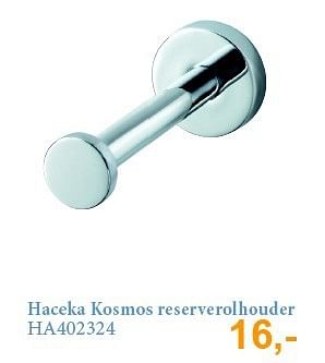 Aanbiedingen Haceka kosmos reserverolhouder - Haceka - Geldig van 01/08/2014 tot 31/08/2014 bij Sanitairwinkel