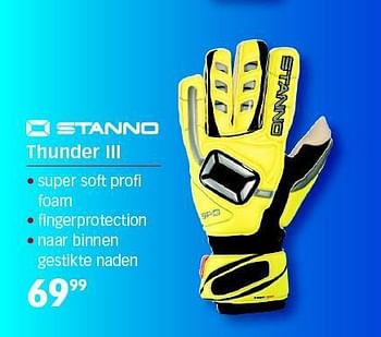Aanbiedingen Thunder lll - Stanno - Geldig van 01/08/2014 tot 24/08/2014 bij Sport 2000