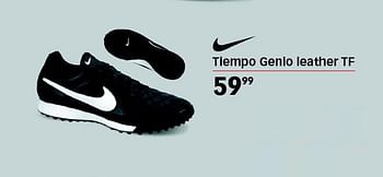 Aanbiedingen Tiempo genio leather tf - NIKE - Geldig van 01/08/2014 tot 24/08/2014 bij Sport 2000