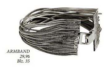 Aanbiedingen Armband - Huismerk - Bonaparte - Geldig van 01/08/2014 tot 31/08/2014 bij Bonaparte