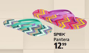 Aanbiedingen Pantera - Spex - Geldig van 01/08/2014 tot 31/08/2014 bij Perry Sport