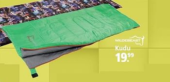 Aanbiedingen Kudu - Wildebeast - Geldig van 01/08/2014 tot 31/08/2014 bij Perry Sport