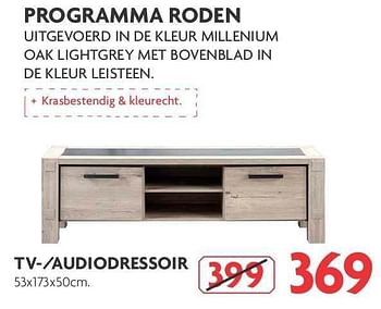 Aanbiedingen Tv--audiodressoir - Huismerk - Profijt Meubelen - Geldig van 01/08/2014 tot 31/08/2014 bij Profijt Meubel