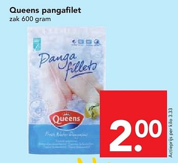 Aanbiedingen Queens pangafilet - Queens - Geldig van 03/08/2014 tot 09/08/2014 bij Deen Supermarkten