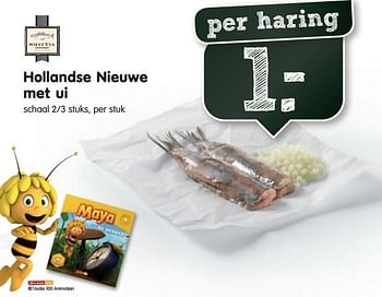 Aanbiedingen Hollandse nieuwe met ui - Huismerk - Em-té - Geldig van 03/08/2014 tot 09/08/2014 bij Em-té