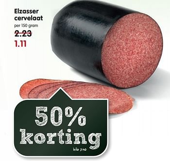 Aanbiedingen Elzasser cervelaat - Huismerk - Em-té - Geldig van 03/08/2014 tot 09/08/2014 bij Em-té