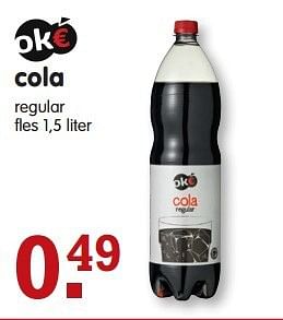 Aanbiedingen Cola - Oké - Geldig van 03/08/2014 tot 09/08/2014 bij Em-té