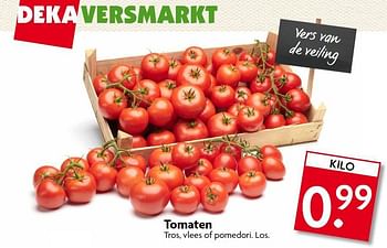 Aanbiedingen Tomaten - Huismerk - Deka Markt - Geldig van 03/08/2014 tot 09/08/2014 bij Deka Markt