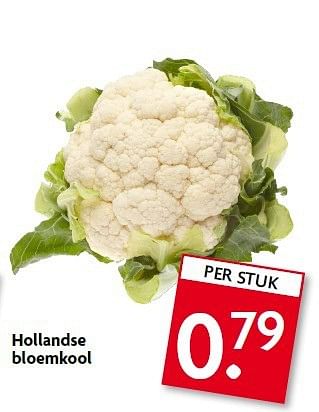 Aanbiedingen Hollandse bloemkool - Huismerk - Deka Markt - Geldig van 03/08/2014 tot 09/08/2014 bij Deka Markt