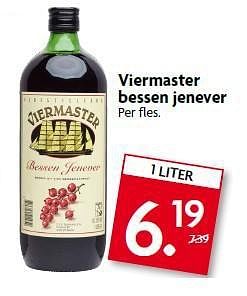 Aanbiedingen Viermaster bessen jenever - Viermaster - Geldig van 03/08/2014 tot 09/08/2014 bij Deka Markt