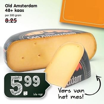 Aanbiedingen Old amsterdam 48+ kaas - Huismerk - Em-té - Geldig van 03/08/2014 tot 09/08/2014 bij Em-té