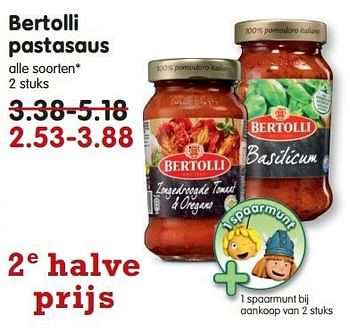 Aanbiedingen Bertolli pastasaus - Bertolli - Geldig van 03/08/2014 tot 09/08/2014 bij Em-té