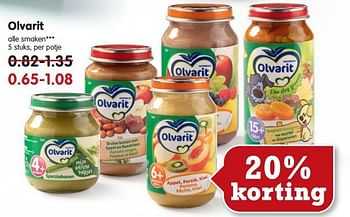 Aanbiedingen Olvarit - Olvarit - Geldig van 03/08/2014 tot 09/08/2014 bij Em-té