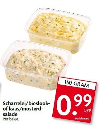 Aanbiedingen Scharrelei-bieslookof kaas-mosterdsalade - Huismerk - Deka Markt - Geldig van 03/08/2014 tot 09/08/2014 bij Deka Markt