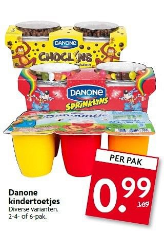 Aanbiedingen Danone kindertoetjes - Danone - Geldig van 03/08/2014 tot 09/08/2014 bij Deka Markt